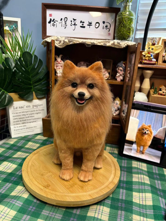 Custom Full-Body Dog/Cat Wool Sculptures