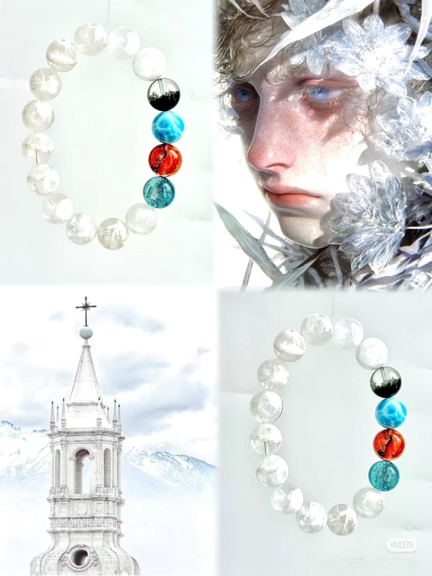 Metal Element Customized Crystal Bracelet