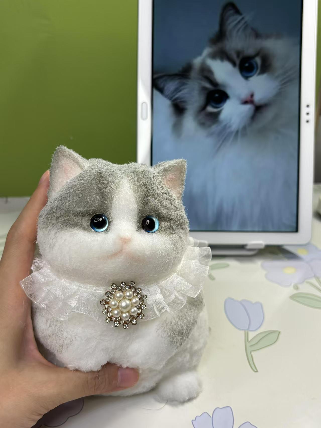 Custom Cat Portrait Squishy
